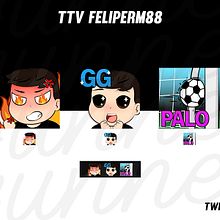 TTV Emotes. Social Media Design, and Vector Illustration project by Laura Brunneis - 10.30.2020