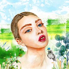 Simbiosis. Mi Proyecto del curso: Retrato ilustrado en acuarela Ein Projekt aus dem Bereich Traditionelle Illustration von Loli Crespo - 30.10.2020