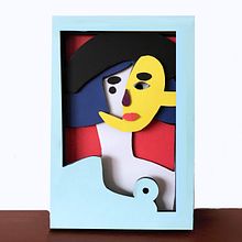 Mi Proyecto del curso: Papercut: ilustrando con capas de papel . Artizanat din hârtie de Karen Tobian - 10.30.2020