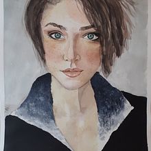 Mi Proyecto del curso: Retrato en acuarela a partir de una fotografía. Watercolor Painting project by ncirauqu - 10.30.2020
