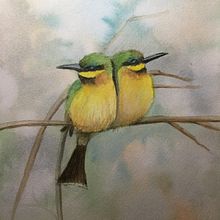 My project in Experimental Watercolor Techniques for Beginners course. Watercolor Painting project by Luisa Di Sarno - 04.07.2021