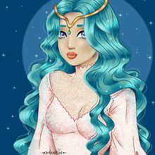 Meu projeto do curso: Retrato de personagens femininas com Procreate. Un progetto di Disegno e Disegno digitale di Devika | Daniela Soares - 31.10.2020