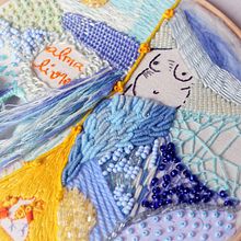 Bordado livre. Embroider project by Marcos Paulo @rabiscando - 10.31.2020