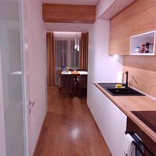 Privet apartment in Sofia . Desain Interior proyek oleh Vyara Petkova - 11.01.2020