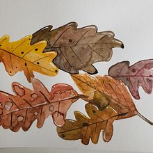 Meu projeto do curso: Criação de paletas de cores com aquarela. Traditional illustration, Botanical Illustration, and Watercolor Painting project by Tânia Rodrigues - 11.01.2020