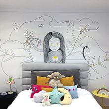 Murals. Traditional illustration, and Painting project by Dirce Russo - 11.01.2020