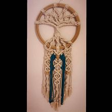Mi Proyecto del curso: Macramé: nudos básicos y complejos . Un proyecto de Artesanía, Diseño y Macramé de Monica Labra Todorovich - 01.11.2020