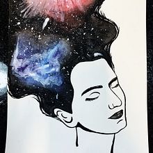 Meu projeto do curso: Técnicas modernas de aquarela. Fine Arts, and Watercolor Painting project by Giulia Pantuzzo - 11.02.2020