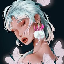 Mi Proyecto del curso: Retratos digitales de fantasía con Photoshop Ein Projekt aus dem Bereich Digitale Illustration von Ester Jacobs - 01.11.2020