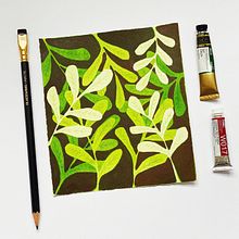 Acuarela en negativo . Un progetto di Pittura ad acquerello di Lara Fernández Muñiz - 02.11.2020