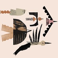 Casa e jardim. Un proyecto de Collage, Dibujo, Ilustración tradicional, Ilustración editorial e Ilustración infantil de Ana Matsusaki - 02.11.2020