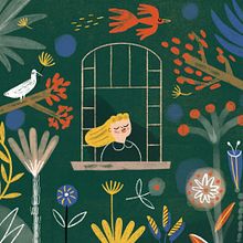 Polianna. Un proyecto de Dibujo, Diseño editorial, Diseño gráfico, Ilustración tradicional, Ilustración editorial e Ilustración infantil de Ana Matsusaki - 02.11.2020