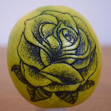 Mi primer tatuaje en la naranja. Desenho de tatuagens projeto de Marco Antonio Lopes - 01.11.2020