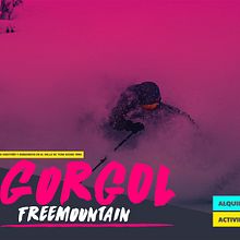 Gorgol Freemountain. Un proyecto de Desarrollo Web y Diseño Web de Garabato Estudio - 02.11.2020