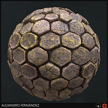 Mi Proyecto del curso: Introducción a la creación de texturas con Substance Designer. Een project van 3D van Alejandro Fernández - 02.11.2020