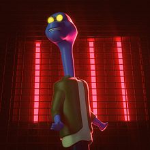 DINO. Projekt z dziedziny 3D, Projektowanie postaci, Projektowanie postaci 3D, Trad, c, jna ilustracja, Ilustracja c i frowa użytkownika Aziel G - 31.10.2020