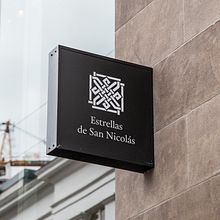 Restaurante Estrellas de San Nicolás . % Danae Remon tarafından hazırlanan Markalaşma ve Kimlik projesi - 11.02.2020