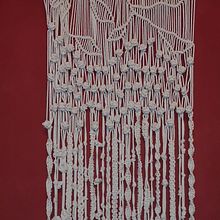 Mi Proyecto del curso: Macramé: nudos básicos y complejos . Macramé project by Alejandra Cubero Murillo - 11.29.2020