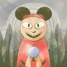 My project in Illustration Techniques and Styles with Procreate course. Traditional illustration project by Zlata Podlucká - 11.02.2020