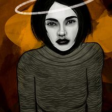 Mi Proyecto del curso: Retrato ilustrado con Procreate. Fine Arts, Creativit, and Digital Drawing project by Desiree Damiani - 11.03.2020