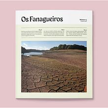Os Fanagueiros. Art Direction, Editorial Design, and Graphic Design project by eluguina - 11.03.2020