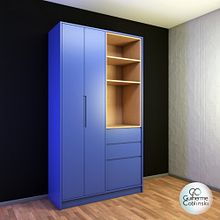 SketchUp e V-Ray: Armário multiuso . Un proyecto de 3D, Arquitectura, Arquitectura interior, Diseño, Diseño de interiores, Diseño, creación de muebles					 y Modelado 3D de Guilherme Coblinski Tavares - 03.11.2020