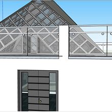 Vivienda con Sketch up. Un progetto di Architettura di Elena Rodríguez Fajardo - 03.11.2020