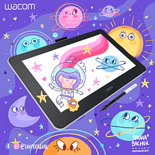 Wacom. Projekt z dziedziny Trad, c, jna ilustracja, Ilustracja c, frowa i  Reklama użytkownika Vania Bachur - 03.11.2020