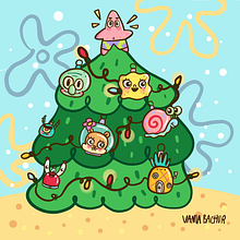 Nickelodeon. Un projet de Illustration traditionnelle, Illustration numérique et Illustration jeunesse de Vania Bachur - 03.11.2020