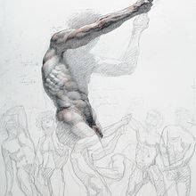 Andrea Dentelé. Figure Drawing, Fine Arts, Artistic Drawing, and Pencil Drawing project by Shane Wolf - 11.03.2020