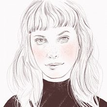 My project in Illustrated Portraits with Procreate course. Un projet de  de hannah_elisabeth - 10.11.2020