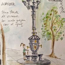 Mi Proyecto del curso: Visita a Barcelona. Street Art, and Architectural Illustration project by Monica Caprino - 11.12.2020