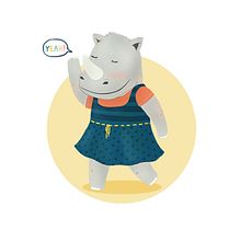 Party-Animal. Digital Illustration project by suenaon - 11.03.2020
