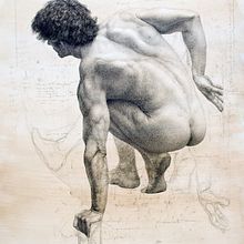 Miletus, étude. Artistic Drawing, Drawing, Figure Drawing, Fine Arts, Pencil Drawing, Portrait Drawing, and Realistic Drawing project by Shane Wolf - 11.03.2020