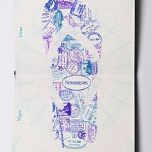 Gráfica Havaianas . Arahan Seni & Iklan proyek oleh Alexis Bastiani - 11.04.2017