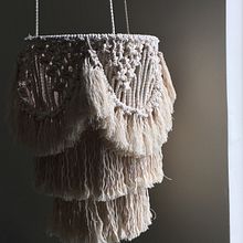 Mi Proyecto del curso: Introducción al macramé: creación de un tapiz decorativo. Un progetto di Macramè di Mariol Fuenzalida - 04.11.2020