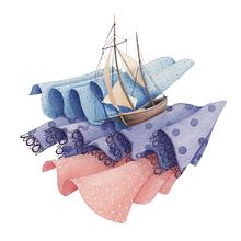 Southern beaches. Fine Arts, and Traditional illustration project by Noelia de Alda - 10.01.2020