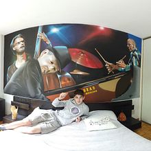 Brad Mehldau. Street Art project by Nextor Otaño - 12.01.2019