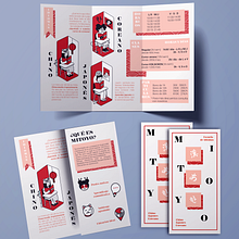 Escuela Mitoyo / Diseño gráfico . Editorial Design, Graphic Design, Traditional illustration, and Vector Illustration project by Rocio Donal - 06.10.2017