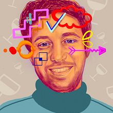 Mein Kursprojekt: Illustration von kreativen Porträts mit Procreate Ein Projekt aus dem Bereich Traditionelle Illustration von Inga Kulik - 04.11.2020