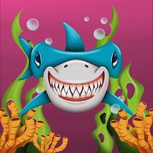 Hammerhead. Digital Illustration project by Ana Serfaty - 11.04.2020