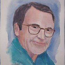 Mi Proyecto del curso: Autorretrato en acuarela. Un progetto di Disegno di ritratti e Pittura ad acquerello di Juan Luis - 12.12.2020