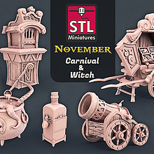We just release a Patreon. If you like High Detailed 3D Printable Miniatures for your tabletop games check it out here https://www.patreon.com/STLMiniatures. 3D, Sculpture, and 3D Modeling project by Javier Lorente Preciado - 11.04.2020