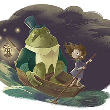Leina and the Lord of the toadstools. Un progetto di Illustrazione tradizionale di Francesca De Luca - 05.11.2020