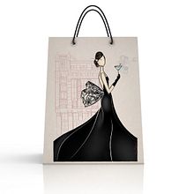 Sacolas . Digital Drawing, Fashion Design, Traditional illustration, Digital Illustration, and Paper Craft project by Carol Gomide - 11.06.2020