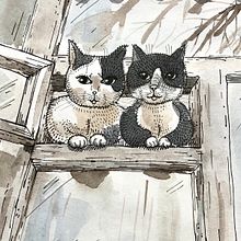 My project in The Art of Sketching: Transform Your Doodles into Art course. Animação, Animação de personagens, Ilustração infantil, Ilustração com tinta, Desenho de retrato, e Pintura em aquarela projeto de Tatiana Ragozina - 06.11.2020