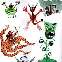 My project in Illustration Techniques to Unlock your Creativity course. Children's Illustration project by Markos Papoutsakis - 11.13.2020