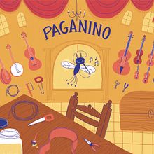 Paganino Ein Projekt aus dem Bereich Kinderillustration von Renata Galindo - 06.02.2020