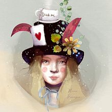 Alicia. Un proyecto de Ilustración tradicional, Ilustración digital e Ilustración infantil de Maria Paniagua - 07.11.2020