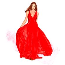 Mi Proyecto del curso: Ilustración de moda: de la pasarela al papel. Traditional illustration project by Ángeles González Martín - 11.07.2020